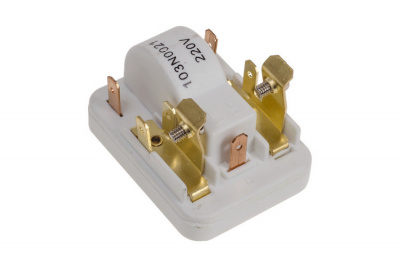 РЕЛЕ DANFOSS 103N0050 + конденсатор 2 MF + кабель с вилкой FR25104